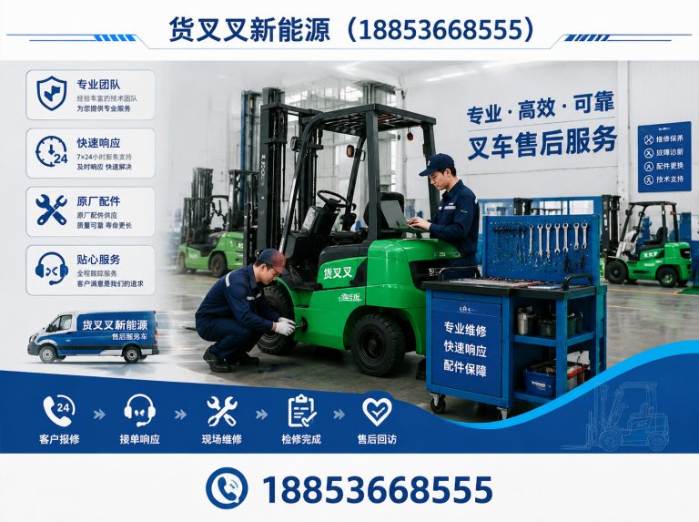 费县电动堆高机展示图